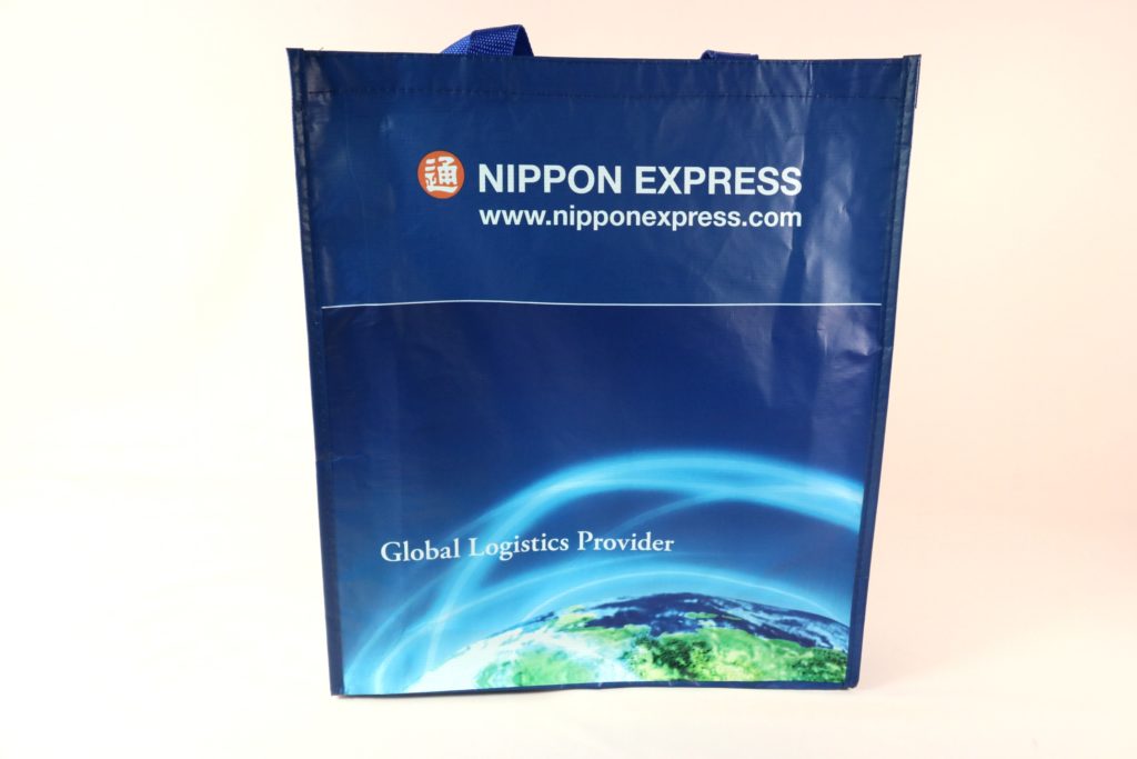 R PET Taschen für Messen und Repräsentation - Nippon Express Global Logic Provider R PET Tragetaschen
